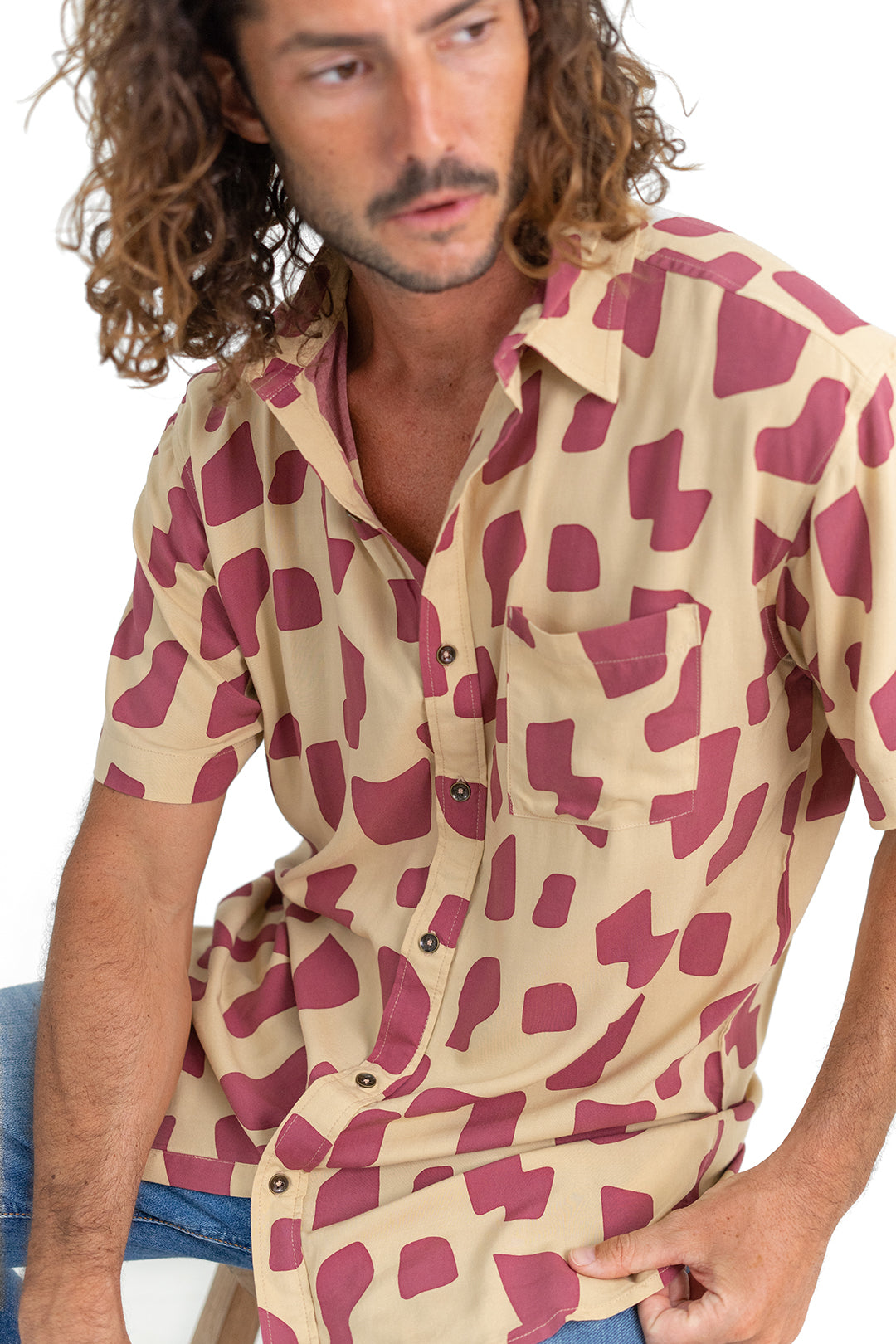 MEN'S SHIRT FLAWLESS SHAPE STRAW